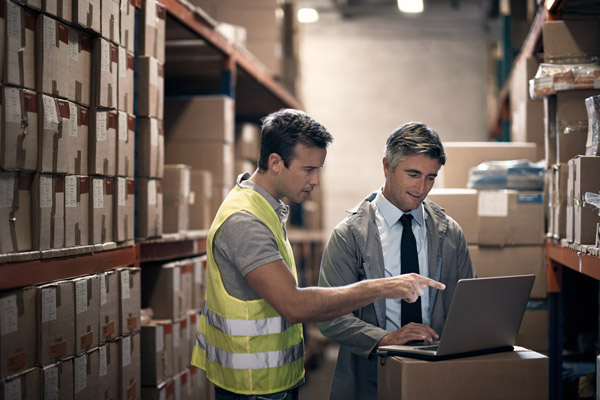 Warehouse stock photo