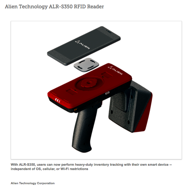 alien RFID reader S350
