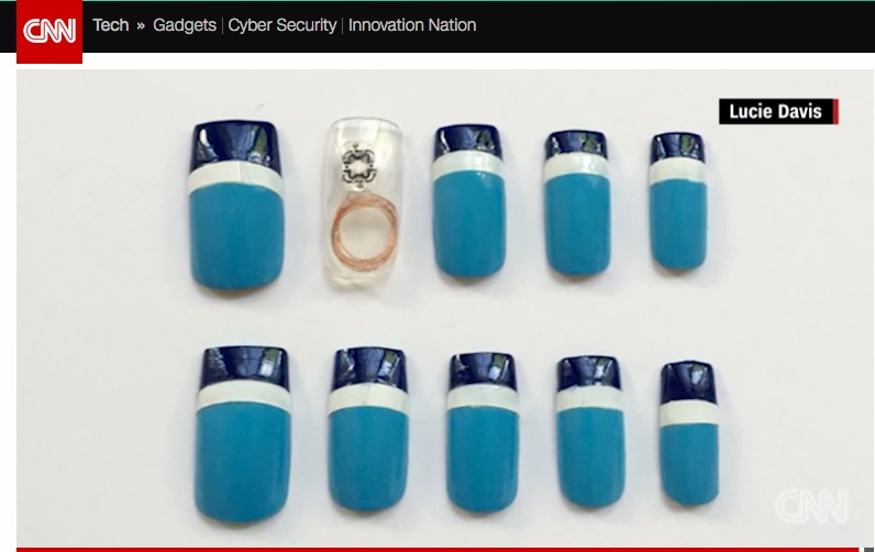 CNN RFID fingernail
