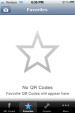 QRReader QR code reader apps for iPhone