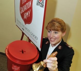 QR code Salvation Army 