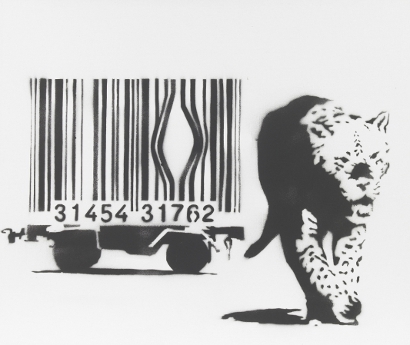 banksy barcode